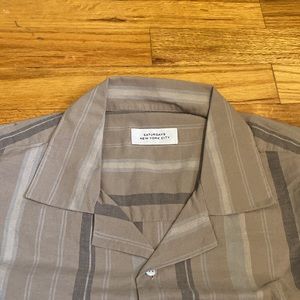 Saturdays NYC button up